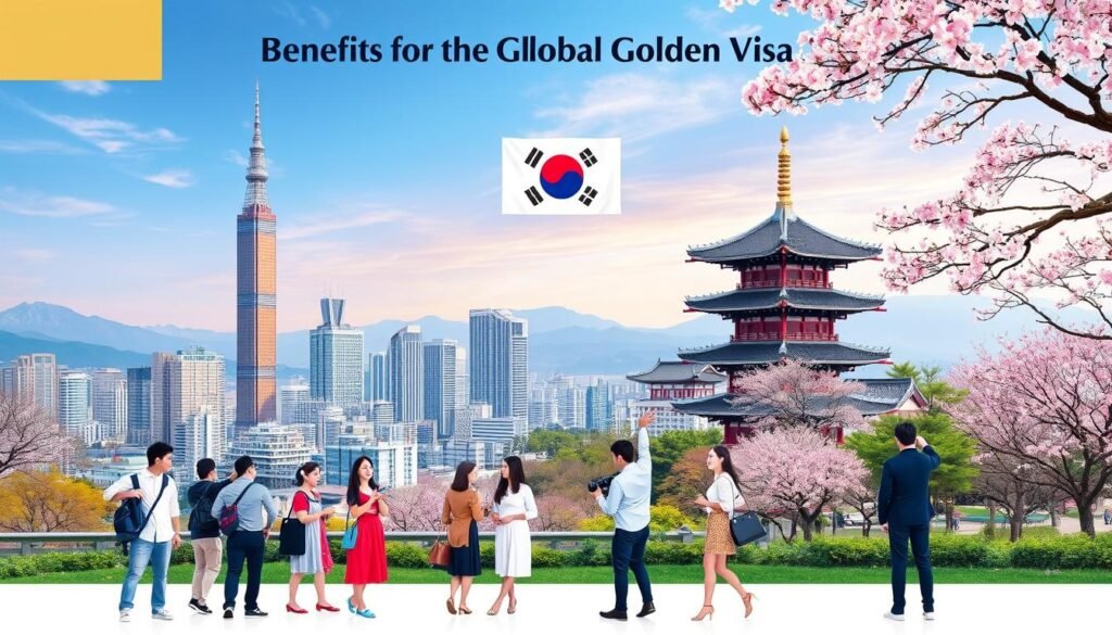 benefits of South Korea Golden Visa